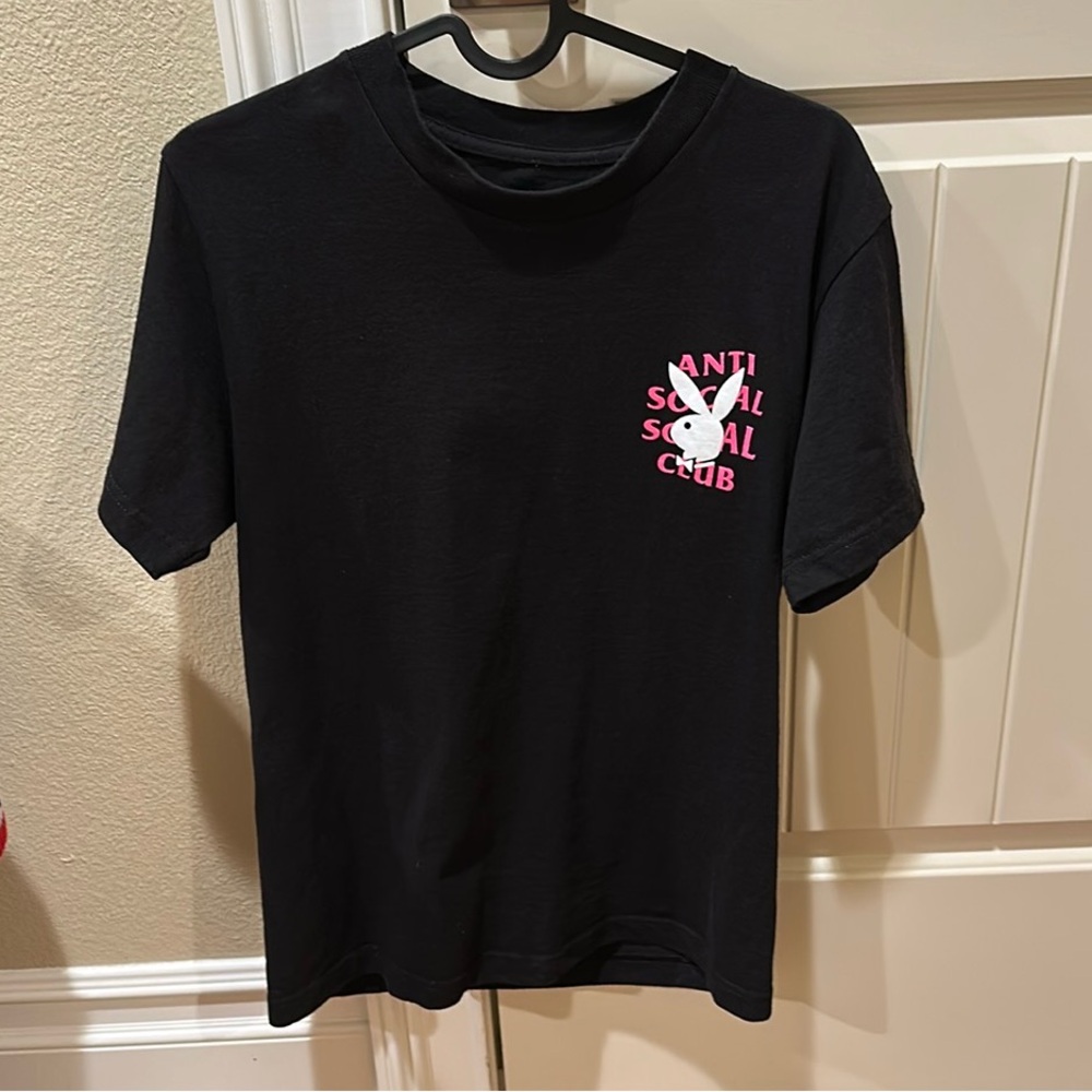 Anti social social club playboy shirt